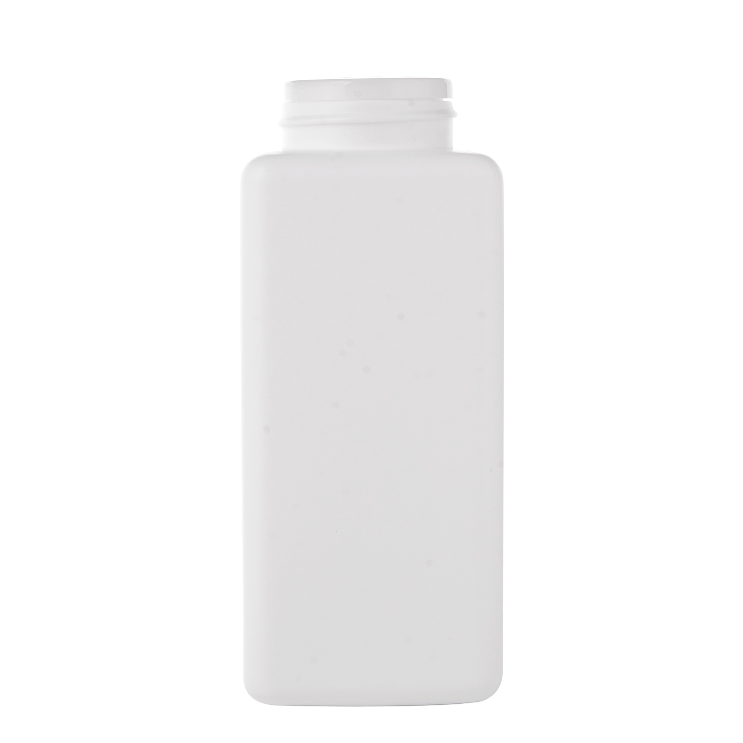 100ml PE Cosmetic Bottle White Plastic Bottle with Screw Cap