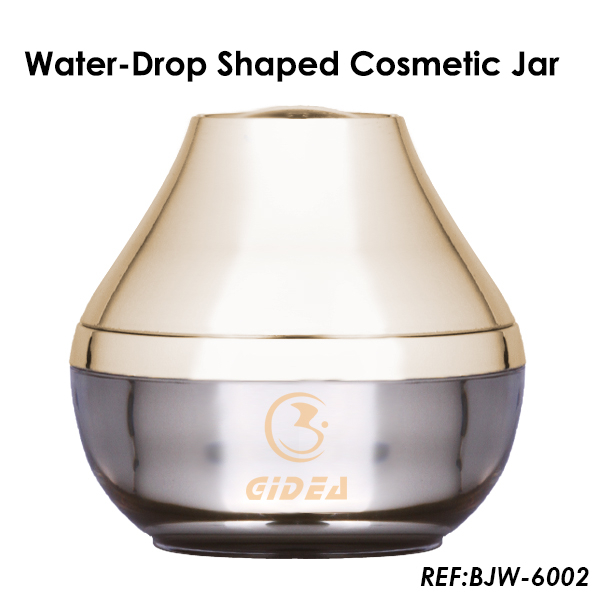 10g 30g 50g Water Drop Shaped Acrylic Cosmetic Cream Jar