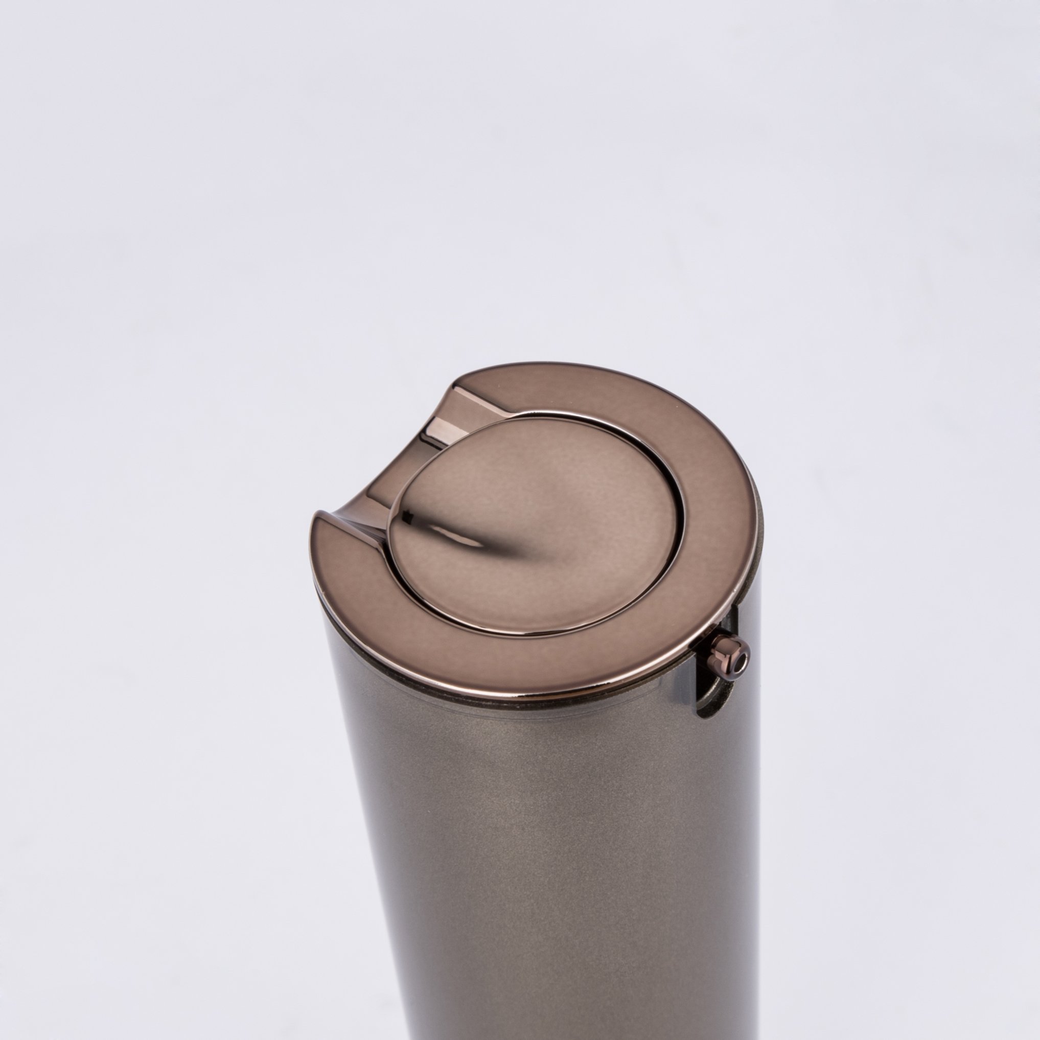 15ML Brown Double Wall Plastic Airless Bottle For Cosmetics