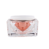 50g Double Wall Square Diamond Acrylic Cosmetic Jar Wholesale