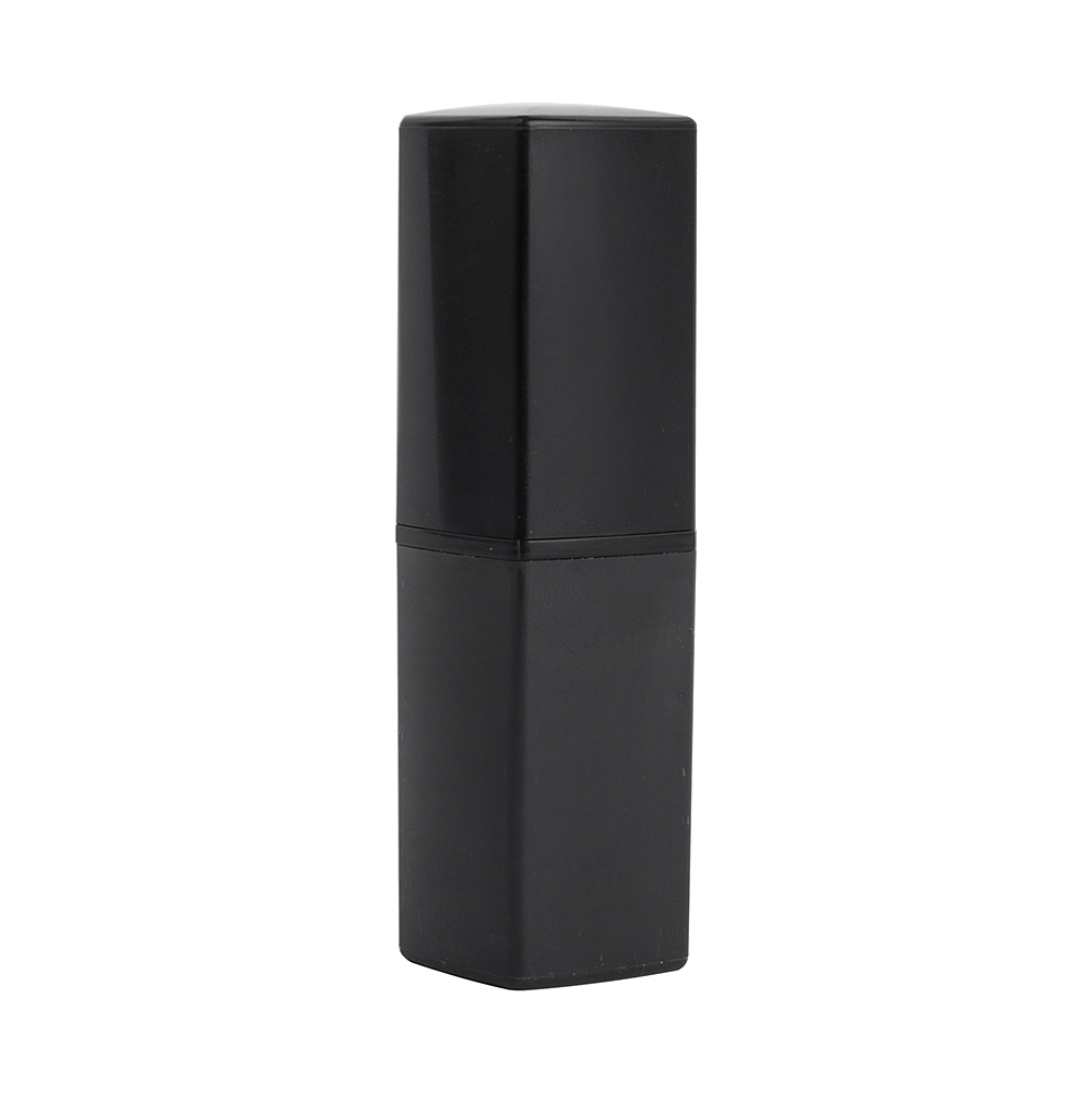 3.2g Square Black Lip Balm Container