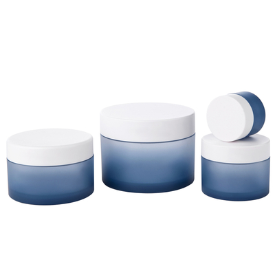 15g 30g 50g 100g Round PETG Plastic Cosmetic Cream Jars Wholesale Recyclable Cosmetic Jar