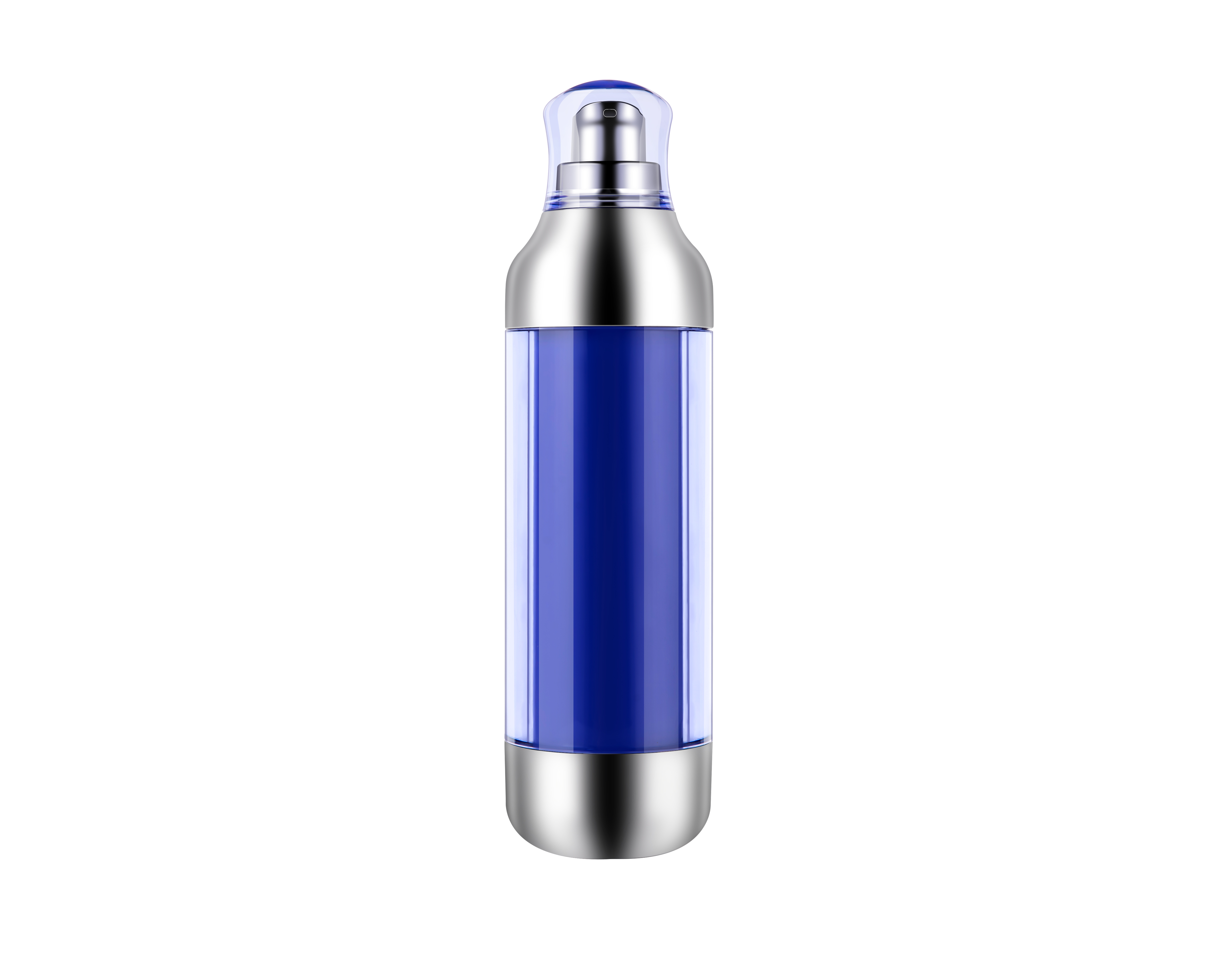 30ml 50ml Refillable Pump Bottles, Replacable Liner Bottles, PMMA Cover Skincare Bottles
