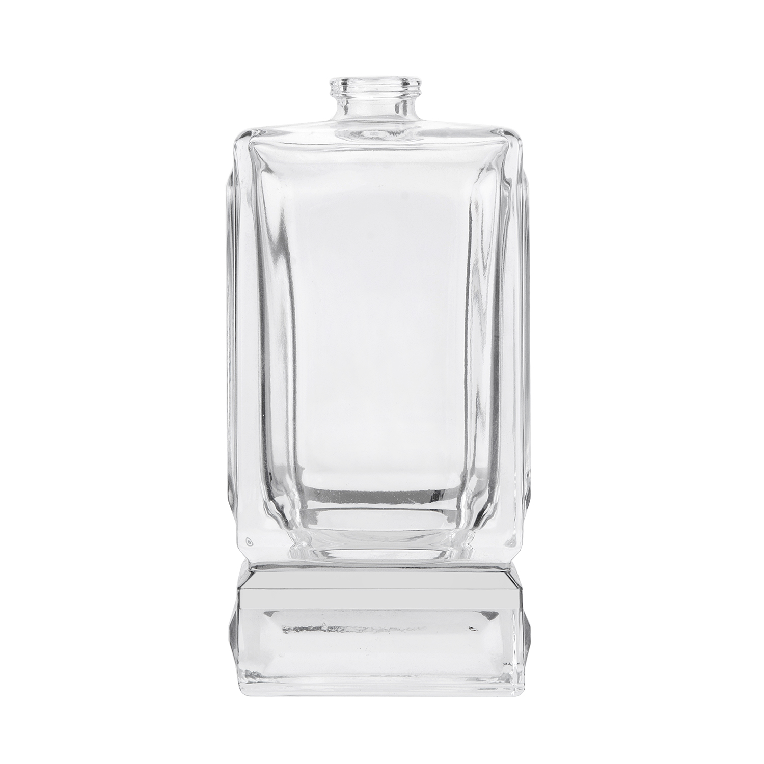 50ml Glass Bottle With Aluminium Lid Spray Refillable Perfume Bottles