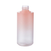40ml 60ml 80ml 120ml Round Gradual Change Transparent Pink Lotion Pump Bottle 