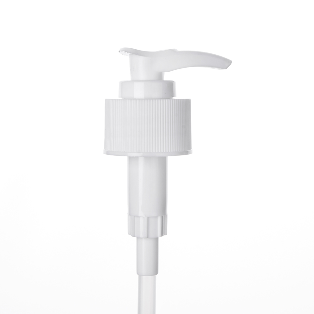 28/410mm White Plastic Lotion Pump in Stock China Lotion Dispenser Pump Manufacturer