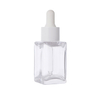 30ml PET Square Transparent Dropper Bottle