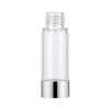 15ml 30ml AS Cylinder Plastic Airless Cosmetic Bottle