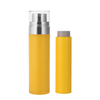 30ml 50ml PET Cylindrical Refillable Airless Bottle Wholesale Replaceable Cosmetic Airless Pump Bottle