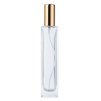 30ml 50ml 100ml Glass Perfume Bottle with Aluminium Cap Luxury Glass Bottle Wholesale