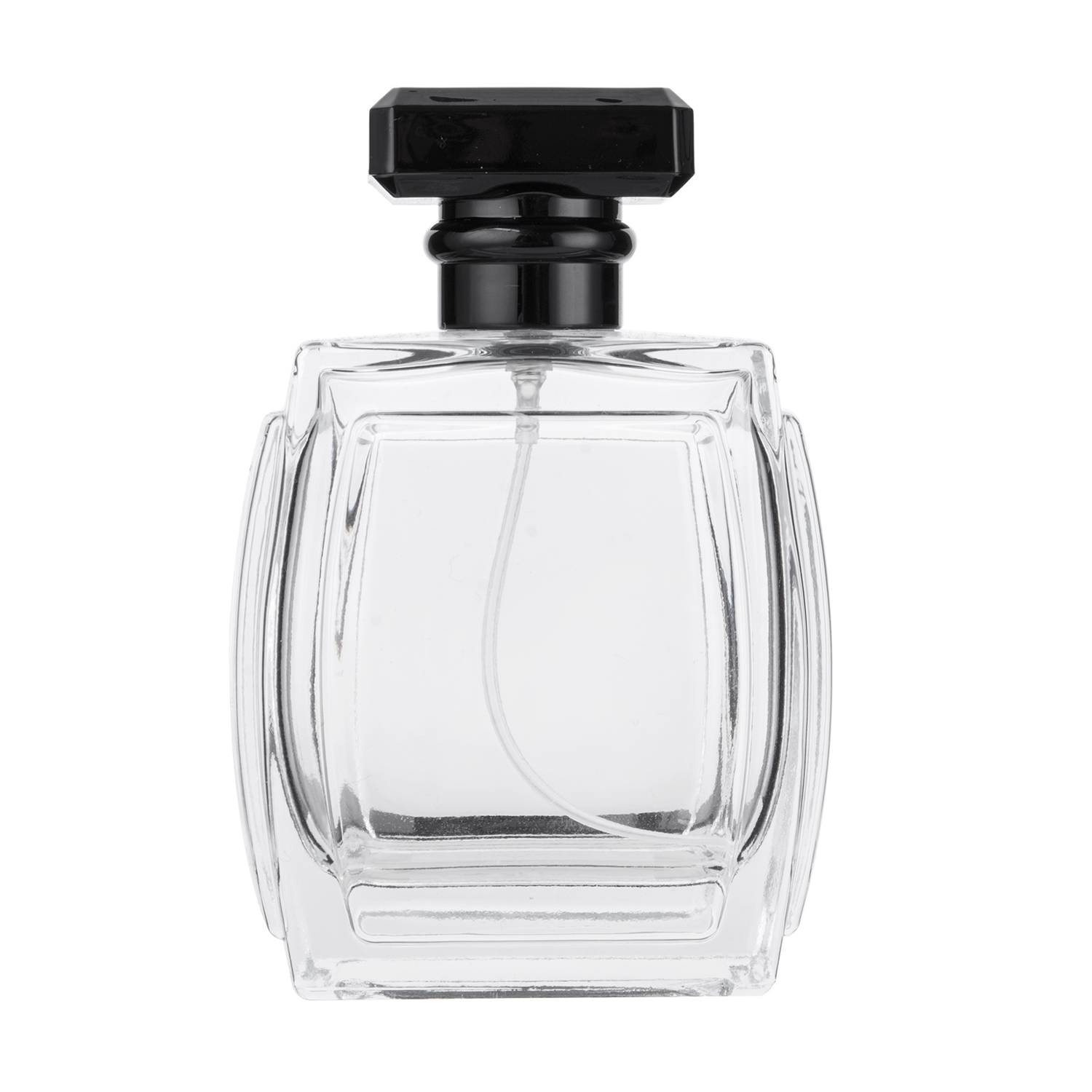  100ML Glass Perfume Bottle with Spray Pump Luxury 