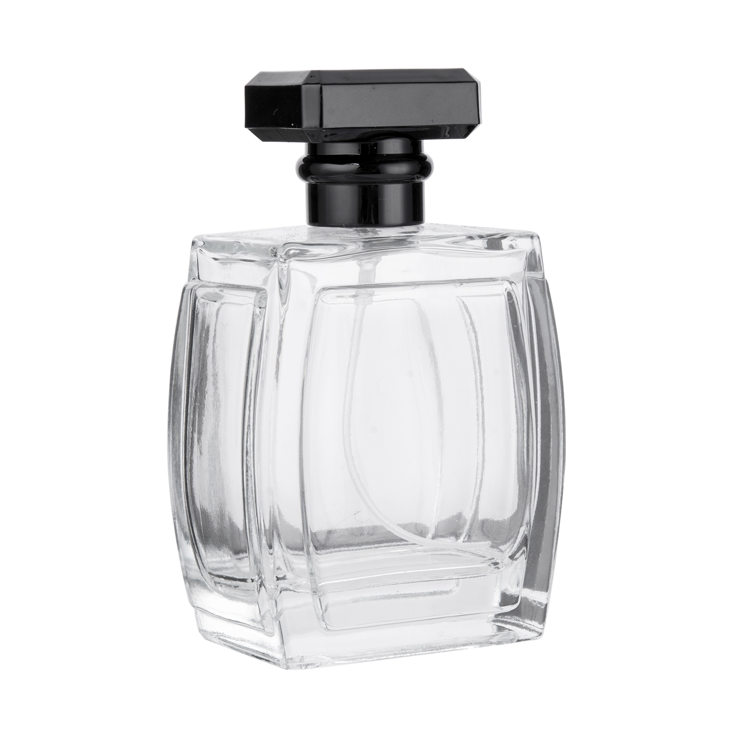  100ML Glass Perfume Bottle with Spray Pump Luxury 