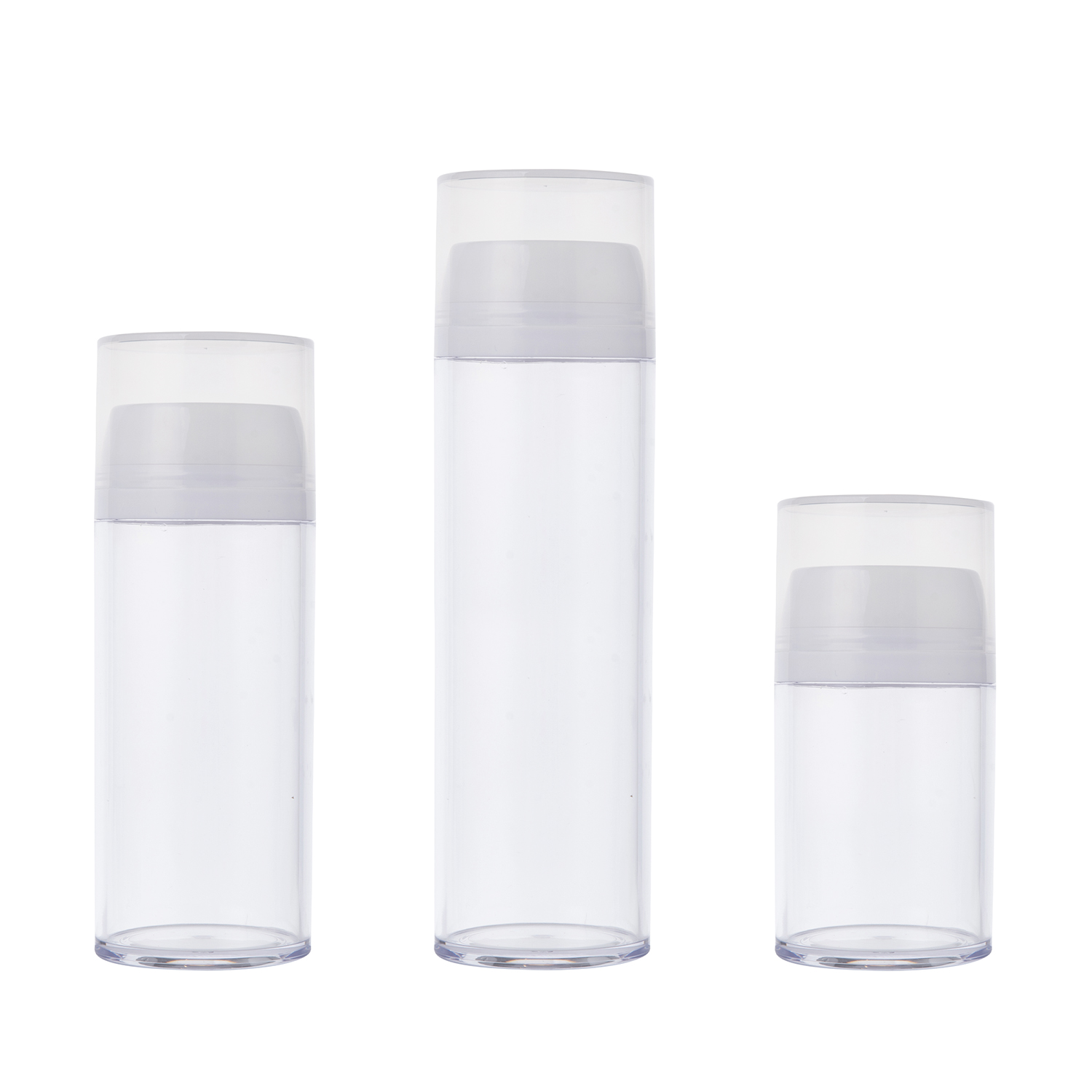  50ml 100ml 150ml AS Material Airless Bottles High Quality Cosmetic Airless Bottle