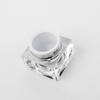 30g Black Cap Custom Cosmetic Cream Jar Wholesale Plastic Cosmetic Jar