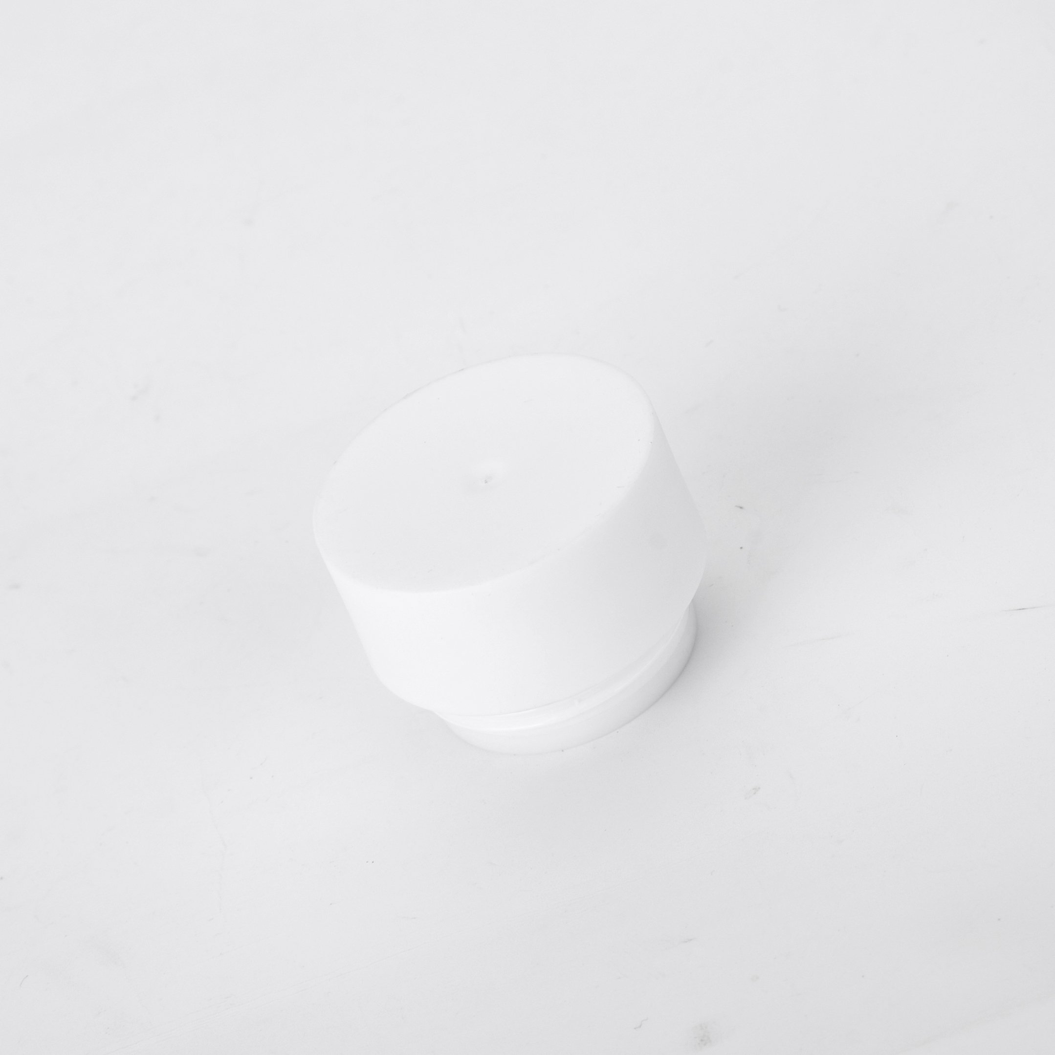 Plastic Acrylic Cosmetic Jar with Aluminum Lid, Jar Cream