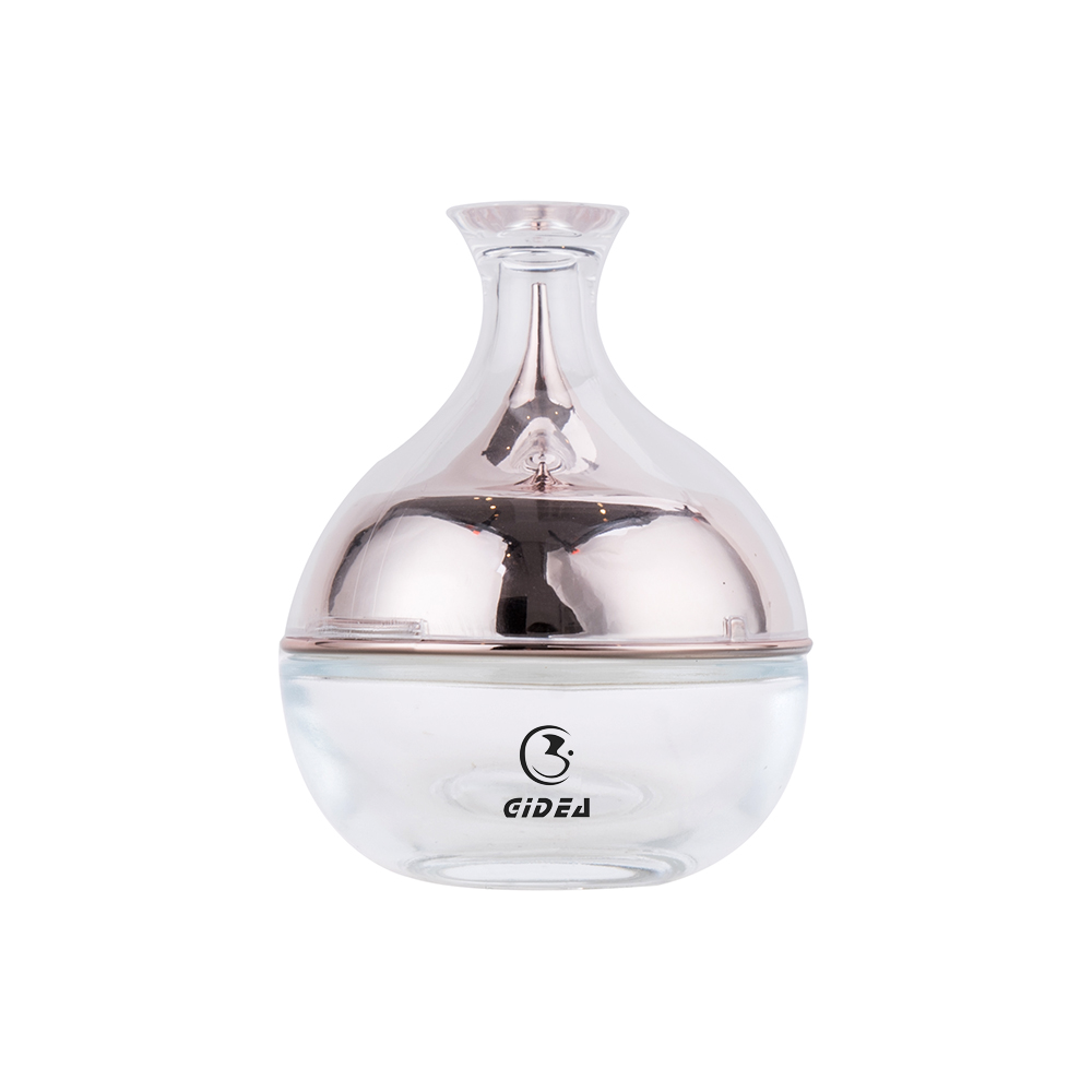 30g 50g White Cosmetic Glass Jar 