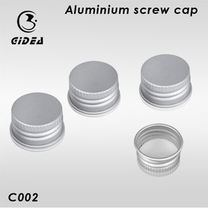 Silver 24/410 screw aluminum cap