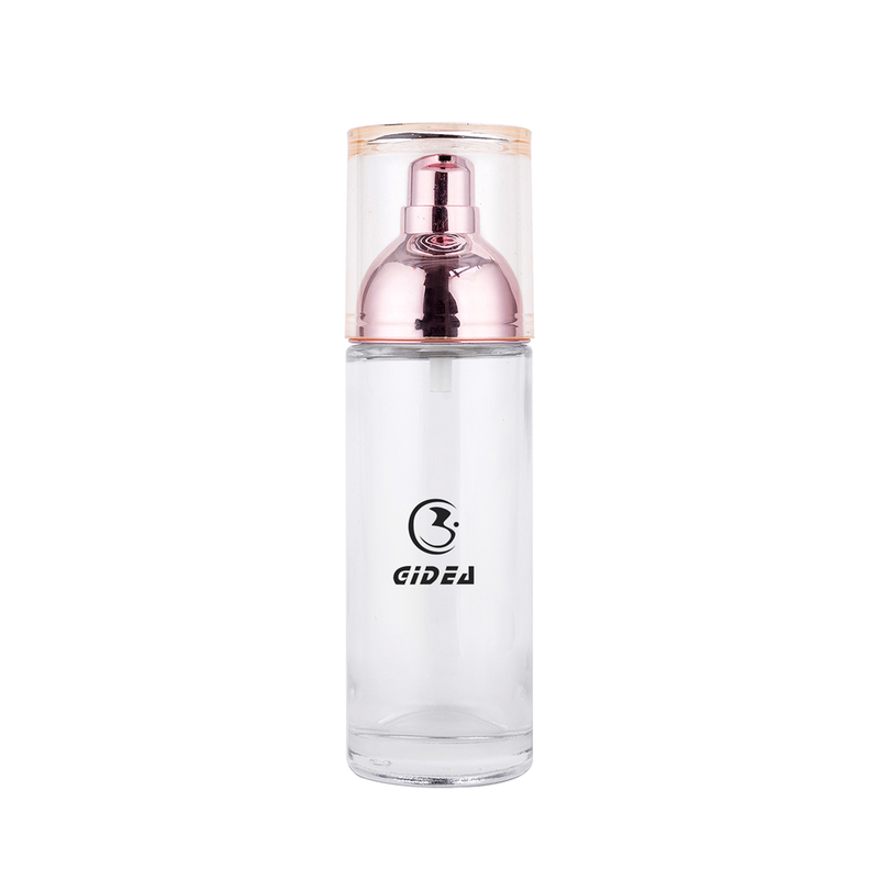 40ml 100ml 120ml Cosmetic Pump Lotion Bottle Glass