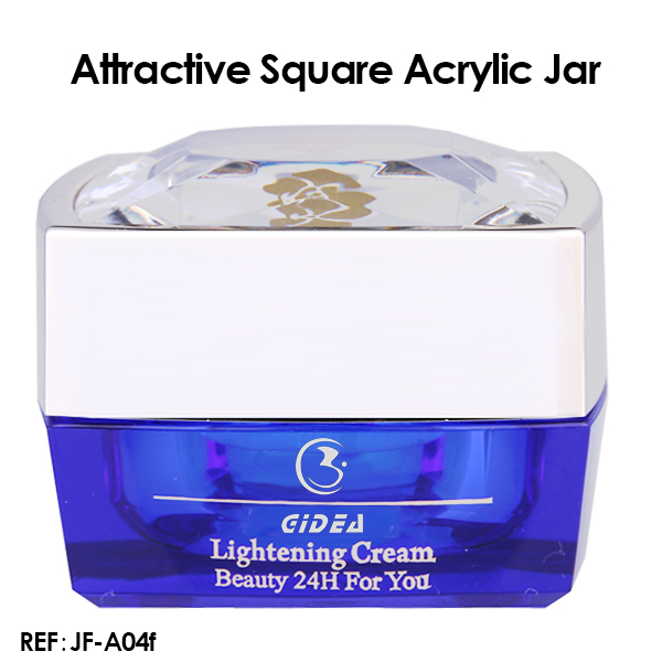 15ML 30ML 50ML Square Cosmetic Acrylic Container
